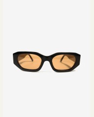 Lyra Black Acetate Sunglasses | Polarized Cat Eye for Women