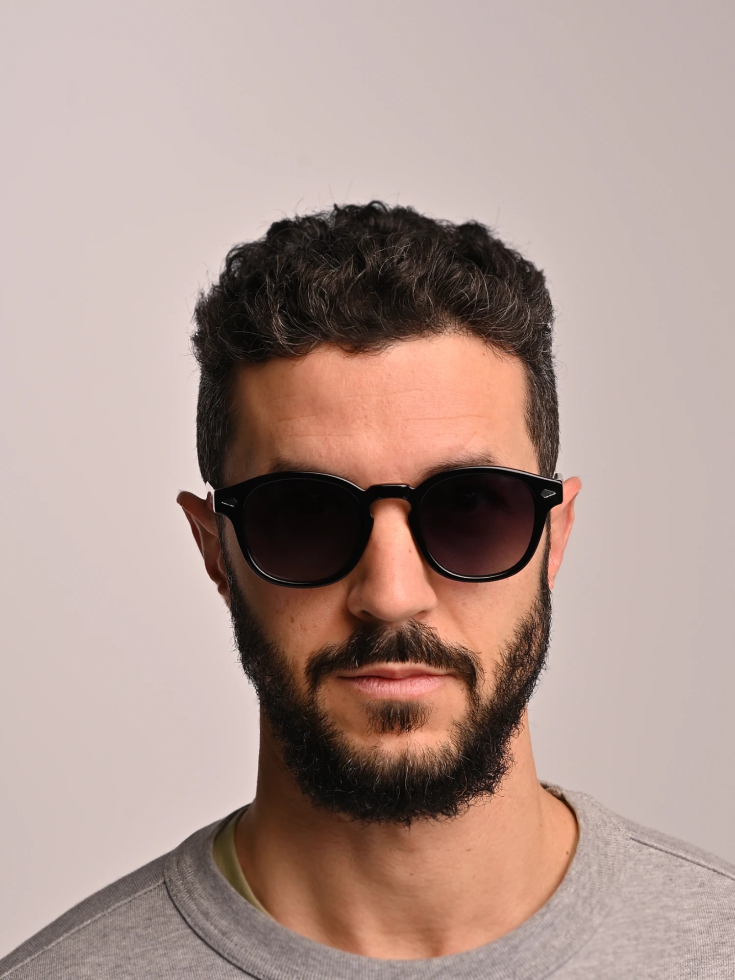 Gafas de Sol de Acetato Aura Black | Polarizadas Negras Unisex