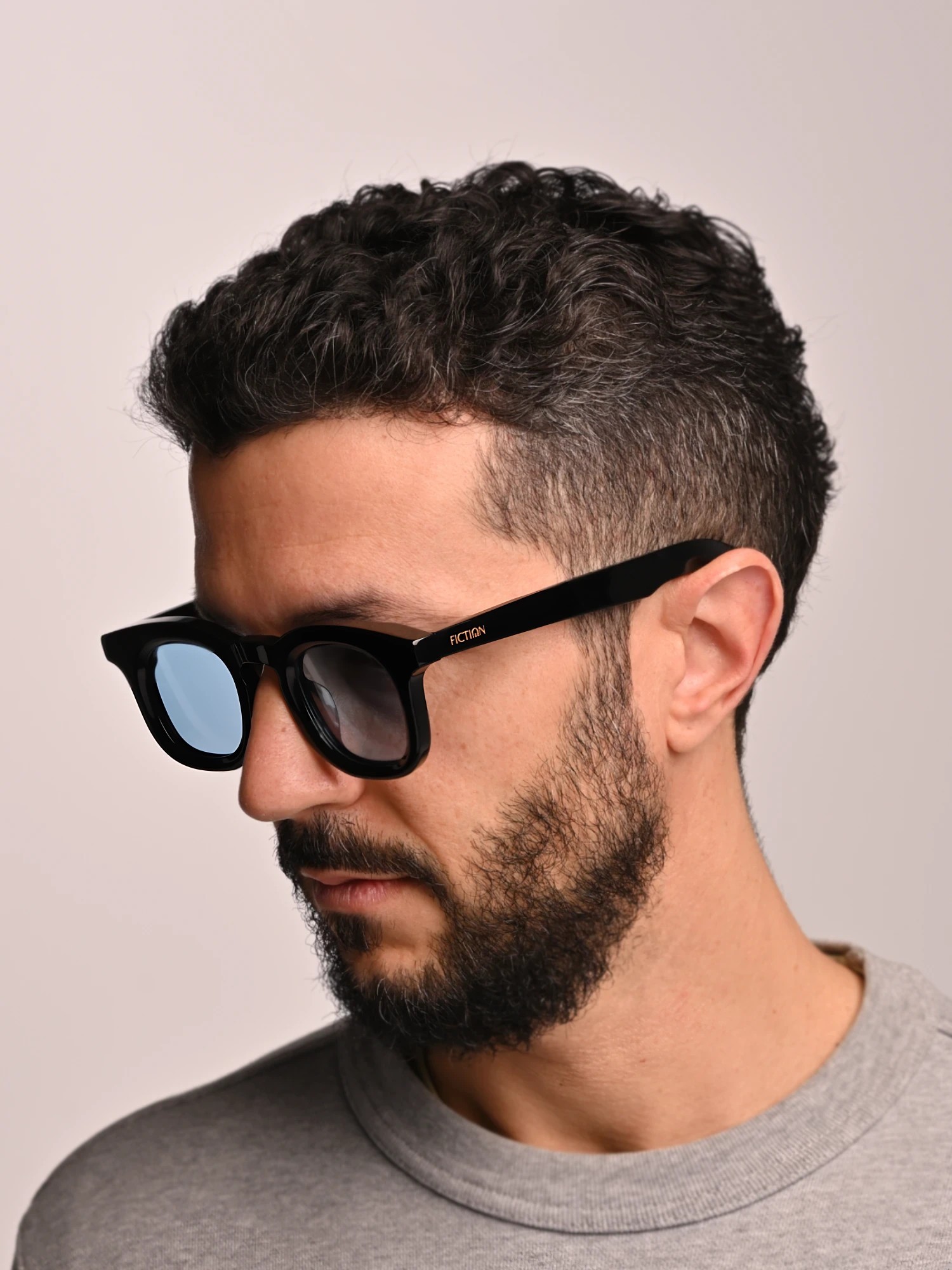 Sirocco Blue Acetate Sunglasses | Polarized Blue Lenses for Men