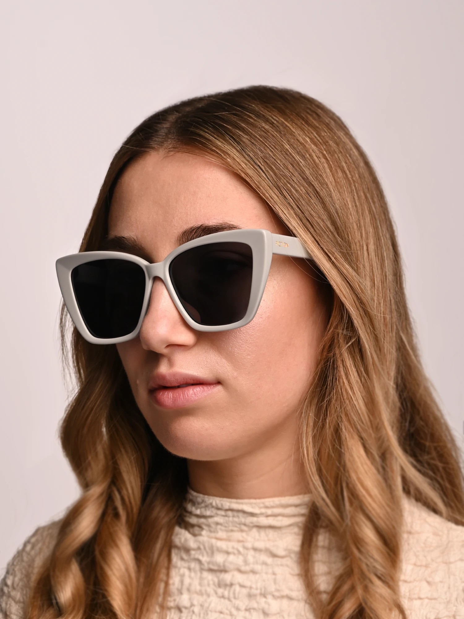 Breeze Grey Acetate Sunglasses | Polarized Dark Grey UV400 Women